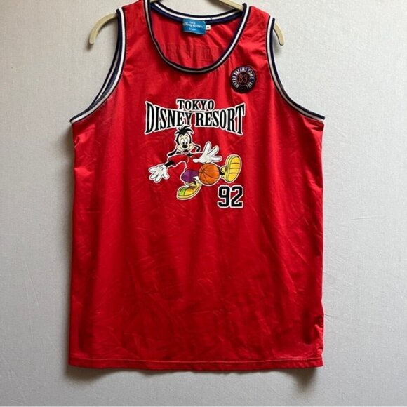 Vintage Tokyo Disney Resort Goofy tank top Sz M - Picture 1 of 10